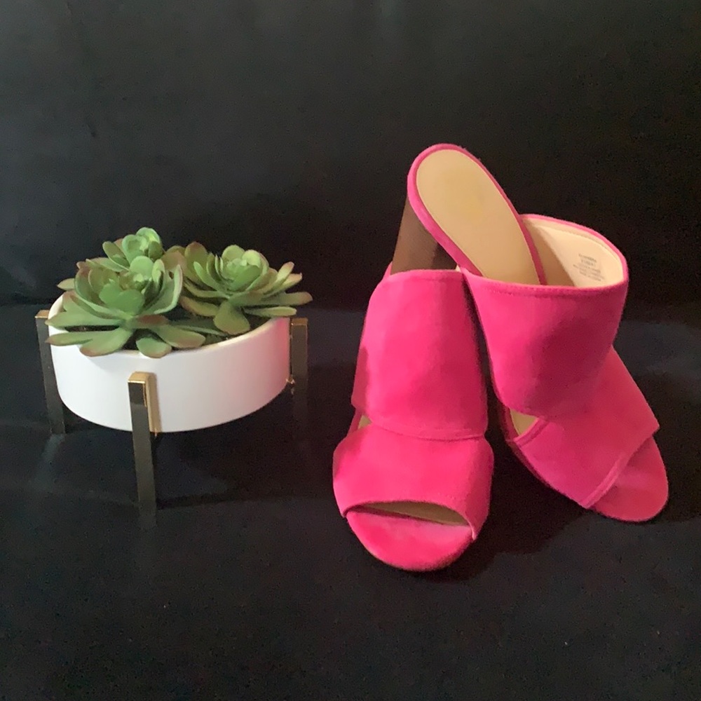 Vince Camuto Open Toe Mules